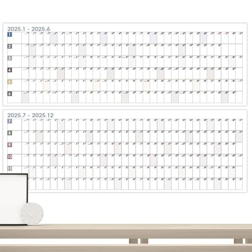 Jlobnyiun Wandkalender 2025, Wandkalender 2025 | Jahreskalender für Wand | Großer Posterkalender, Jahresplaner 12 Monate, Jahresplaner, Studienplaner Jlobnyiun Wandkalender 2025, Wandkalender 2025 | Jahreskalender für Wand | Großer Posterkalender, Jahresplaner 12 Monate, Jahresplaner, Studienplaner von Jlobnyiun