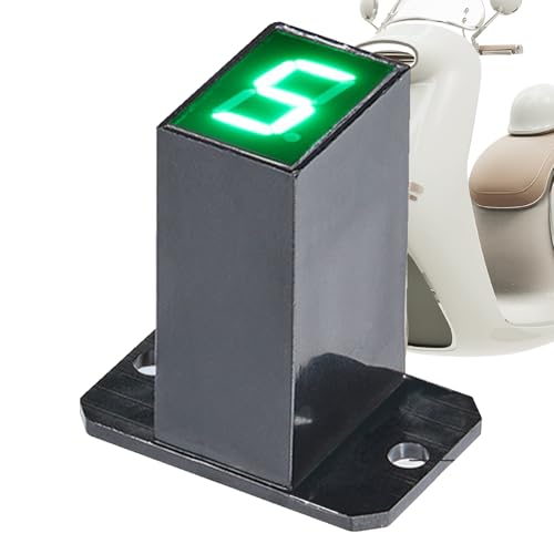 Motorcycle Speed Monitor, 12 V Speed Reader Gauge | LED-Hintergrundbeleuchtung mit wasserdichtem Design für den Einsatz | Zyklus für Spaziergänge Motorcycle Speed Monitor, 12 V Speed Reader Gauge | LED-Hintergrundbeleuchtung mit wasserdichtem Design für den Einsatz | Zyklus für Spaziergänge von Jlobnyiun