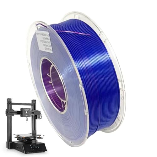 Silk Printer Filament, 1,75 mm Spule, zweifarbig, schneller Farbwechsel, seidiger Glanz-Filament für die meisten Drucker Silk Printer Filament, 1,75 mm Spule, zweifarbig, schneller Farbwechsel, seidiger Glanz-Filament für die meisten Drucker von Jlobnyiun