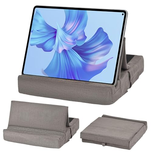 Tablet Pad Ständer - Weiche Tablet Dockingstation mit Tasche, Schaumstoff-Geräte-Halter, Leichter und faltbarer Tablet-Ständer mit 3 Betrachtungswinkeln zum Lesen im Bett Tablet Pad Ständer - Weiche Tablet Dockingstation mit Tasche, Schaumstoff-Geräte-Halter, Leichter und faltbarer Tablet-Ständer mit 3 Betrachtungswinkeln zum Lesen im Bett von Jlobnyiun