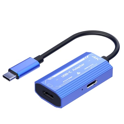 USB C Adapter Für Brillen | AR-Brillen-Hub Mit 100W-Ladegerät - Plug & Play Adapter Mit 4K@60Hz & 100W Schnellladegerät Für Projektor, Handy & Tablet USB C Adapter Für Brillen | AR-Brillen-Hub Mit 100W-Ladegerät - Plug & Play Adapter Mit 4K@60Hz & 100W Schnellladegerät Für Projektor, Handy & Tablet von Jlobnyiun