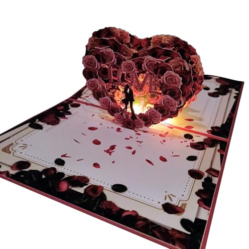 Valentinstag Pop Up Karte - Liebesgrußbriefe, Herzkarten | Pop Up Geburtstagskarte mit Aufnahmemöglichkeit, Grußkarten zum Valentinstag, Grußkarten p Valentinstag Pop Up Karte - Liebesgrußbriefe, Herzkarten | Pop Up Geburtstagskarte mit Aufnahmemöglichkeit, Grußkarten zum Valentinstag, Grußkarten p von Jlobnyiun
