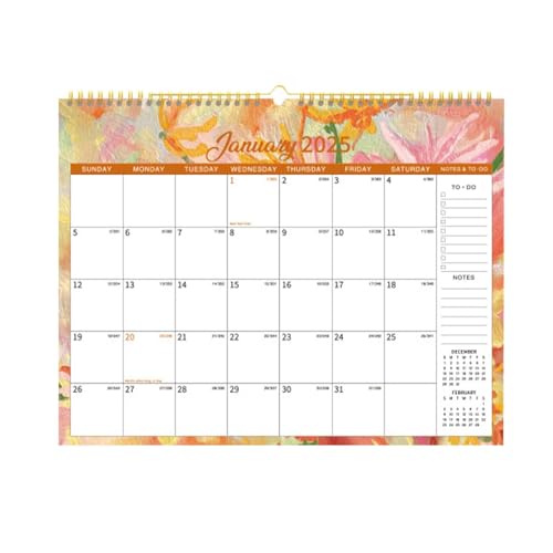 Wandkalender 2025 | 12-Monats-Wandkalender Familienplaner | Von Januar 2025 bis Dezember 2025, Kalender Wanddekorationen für Wohndekorationen Wandkalender 2025 | 12-Monats-Wandkalender Familienplaner | Von Januar 2025 bis Dezember 2025, Kalender Wanddekorationen für Wohndekorationen von Jlobnyiun