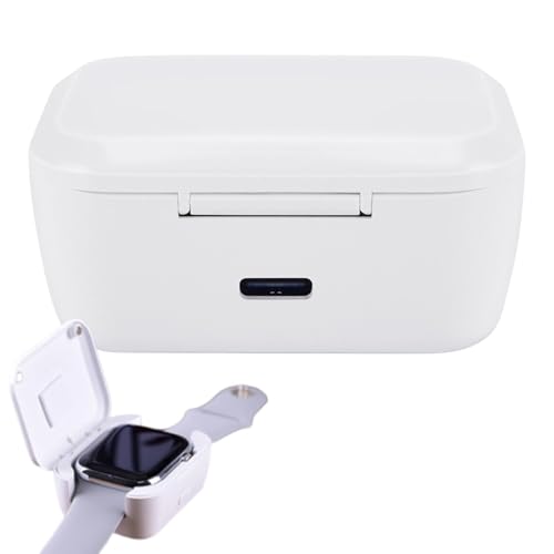 Wireless Watch Charger, Smart Watch Charger Magnetic, Magnetisches Uhrenladegerät, kompakte Ladestation für Smart-Armband, 750 mAh für Reisen zu Hause von Jlobnyiun