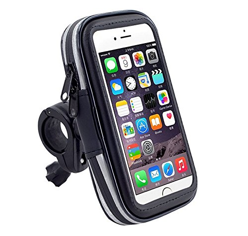 Fahrrad-Telefonhalterung, wasserdicht, Fahrrad-GPS-Halterung für iPhone 12 Pro Max / Samsung Galaxy S21 + / S21 Ultra / S20 FE A12 A02s A51 A21s OnePlus 9 9R 9 Pro N10 Moto G10 von Jlyifan