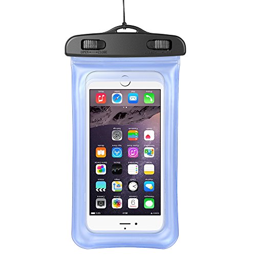 Wasserdichte Premium-Schutzhülle für LG G8 ThinQ/Samsung Galaxy S10/S10 Plus/Sony Xerpia 10/Motorola Moto G7/G7 Plus/Huawei Mate 20/P30 (blau) von Jlyifan