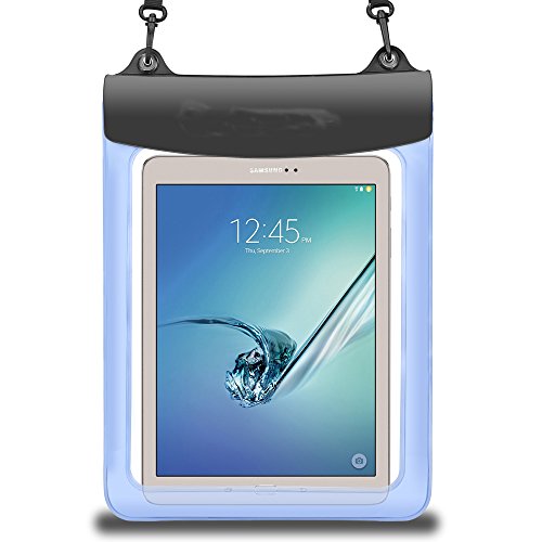 jlyifan blau Wasserdicht Tasche für Samsung Galaxy S2 9,7/Galaxy Tab A 10.1 mit S Pen/Tab A 9,7/Tab E 9,6/ASUS zenpad 3S 10/Dragon Touch 10.1 von Jlyifan