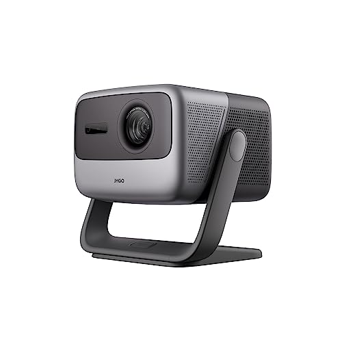 JMGO N1 Pro Beamer 1080P Full HD, MALC™ Dreifarbiger Laser Projektor Heimkino mit Android TV 11, 1300 ISO Lumen, Sofortige Anzeigekorrektur, 360°Integrierter Kardanischer, 10W*2 Dynaudio Lautsprecher von JmGO