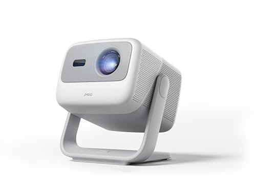 JMGO N1S GTV Tragbarer Triple Laser Beamer, 4K-Unterstützung, 1080P FHD, 850 ISO Lumen, Offizielles Netflix, HDR10, Gimbal-Autokorrektur, 200" 3D-Heimkino-Projektor, 2×5W Dolby Digital Lautsprecher JMGO N1S GTV Tragbarer Triple Laser Beamer, 4K-Unterstützung, 1080P FHD, 850 ISO Lumen, Offizielles Netflix, HDR10, Gimbal-Autokorrektur, 200" 3D-Heimkino-Projektor, 2×5W Dolby Digital Lautsprecher von JmGO