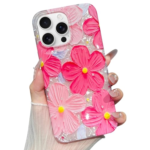 Jmltech Schutzhülle für iPhone 16 Pro, trendig, ästhetisch, luxuriös, floral, stoßfest, Blumen, Ölgemälde, flexible Silikon-Handyhüllen für iPhone 16 Pro Jmltech Schutzhülle für iPhone 16 Pro, trendig, ästhetisch, luxuriös, floral, stoßfest, Blumen, Ölgemälde, flexible Silikon-Handyhüllen für iPhone 16 Pro von Jmltech