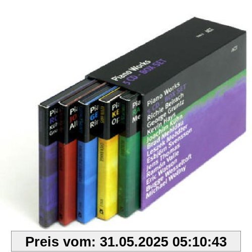 Piano Works Vol.1 Bis 5 - 5 CD Box Piano Works Vol.1 Bis 5 - 5 CD Box von Joachim Kuhn
