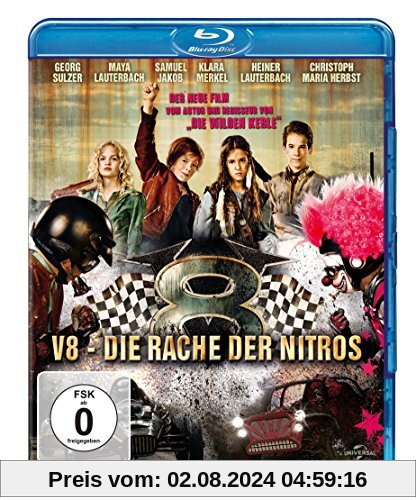 V8 - Die Rache der Nitros [Blu-ray] von Joachim Masannek