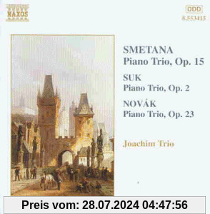 Smetana / Suk / Novak Klaviertrios le von Joachim Trio