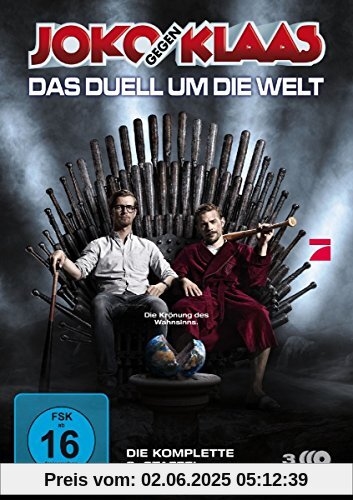 Joko gegen Klaas - Das Duell um die Welt: Die komplette dritte Staffel [4 DVDs] von Joachim Winterscheidt