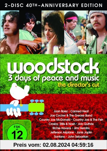 WOODSTOCK Special Edition (2-Discs)  [Director's Cut] von Joan Baez