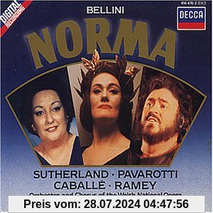 Bellini: Norma (Gesamtaufnahme) von Joan Sutherland