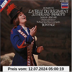 Donizetti: La Fille du Régiment (Gesamtaufnahme) (franz.) von Joan Sutherland