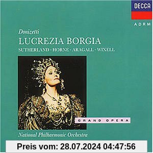 Gaetano Donizetti: Lucrezia Borgia (Opern-Gesamtaufnahme) (2 CD) von Joan Sutherland