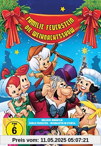 Familie Feuerstein - Die Weihnachtsshow mit Fred Feuerstein + Bonusfilm: Weihnachten im Steintal Familie Feuerstein - Die Weihnachtsshow mit Fred Feuerstein + Bonusfilm: Weihnachten im Steintal von Joanna Romersa