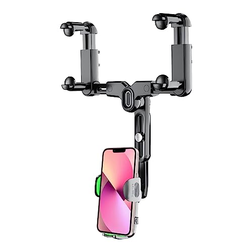 Handyhalterung für , einziehbar, um 360 Grad drehbar, Handyhalterung, Smartphone-Halterung für Rückansicht, Handy-Ständer, Autozubehör von Joberio