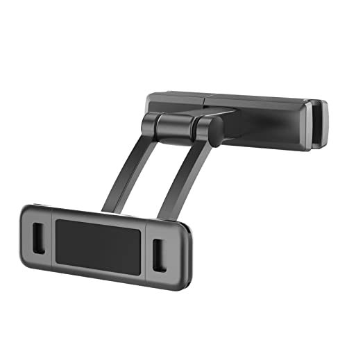 Joberio Tablet-Halterung fürs Auto - Verstellbare automatische Tablet-Kopfstützenklemme - Auto-Tablet-Computer-Klemme für Auto-Rücksitz, einziehbare Kopfstütze, Smartphone-Halterung von Joberio