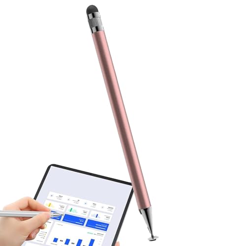 Silikon-Touch-Stift – Silikon-Disc-Bildschirm-Touch-Signatur-Stift | Sensibler Touch-Schreibstift | Touchscreen-Eingabestift-Set | Aluminium-Touchscreen-Eingabestift Für Arbeit, Unterhaltung, Studium Silikon-Touch-Stift – Silikon-Disc-Bildschirm-Touch-Signatur-Stift | Sensibler Touch-Schreibstift | Touchscreen-Eingabestift-Set | Aluminium-Touchscreen-Eingabestift Für Arbeit, Unterhaltung, Studium von Joberio
