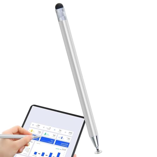 Silikon-Touch-Stift – Silikon-Disc-Bildschirm-Touch-Signatur-Stift | Sensibler Touch-Schreibstift | Touchscreen-Eingabestift-Set | Aluminium-Touchscreen-Eingabestift Für Arbeit, Unterhaltung, Studium Silikon-Touch-Stift – Silikon-Disc-Bildschirm-Touch-Signatur-Stift | Sensibler Touch-Schreibstift | Touchscreen-Eingabestift-Set | Aluminium-Touchscreen-Eingabestift Für Arbeit, Unterhaltung, Studium von Joberio