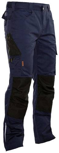 Jobman J2321-blau/schwarz-42 Handwerker Hose, normale Größe +5cm Dunkelblau, Schwarz Kleider-Grö� von Jobman