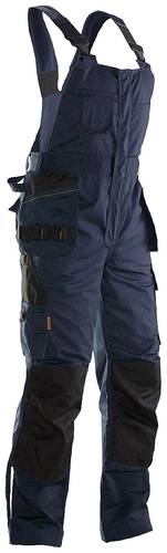 Jobman J3730-blau/schwarz-60 Latzhose mit Hängetaschen Kleider-Größe: 60 Dunkelblau, Schwarz von Jobman