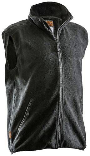 Jobman J7501-schwarz-M Microfleece Weste Kleider-Größe: M Schwarz von Jobman