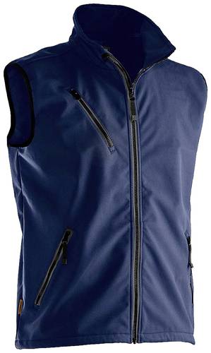 Jobman J7502-dunkelblau-L Softshell Weste Softshell Jacket Light Kleider-Größe: L Dunkelblau von Jobman