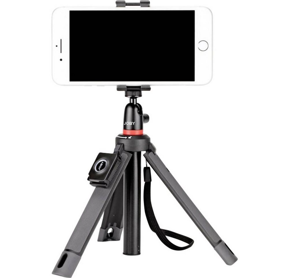 Joby Selfie Stick Stativ Dreibeinstativ (inkl. Smartphonehalter, Kugelkopf) von Joby