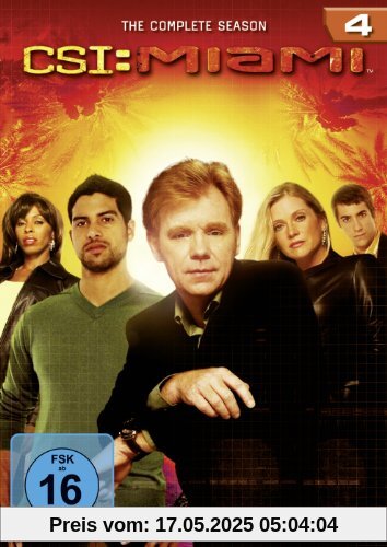 CSI: Miami - Die komplette Season 4 [6 DVDs] von Joe Chappelle