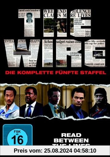 The Wire - Die komplette fünfte Staffel [4 DVDs] von Joe Chappelle