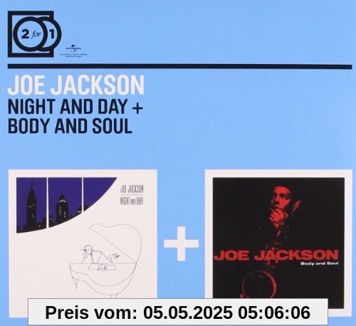 2 For 1: Night & Day/ Body & Soul (Digipack ohne Booklet) von Joe Jackson