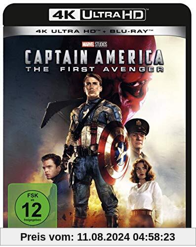 Captain America - The First Avenger  (4K Ultra HD) (+ Blu-ray 2D) von Joe Johnston