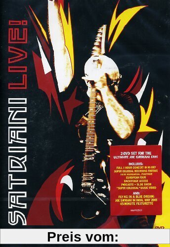 Joe Satriani - Satriani Live! [2 DVDs] von Joe Satriani