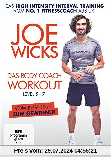Joe Wicks - Das Body Coach Workout, Level 5-7 von Joe Wicks