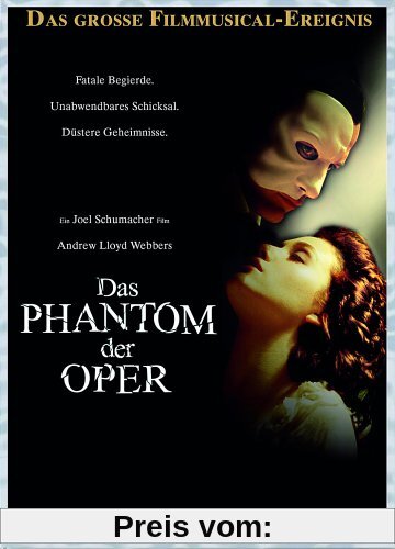 Das Phantom der Oper (Limited Edition inkl. Swarowsky Crystal Tattoo) von Joel Schumacher