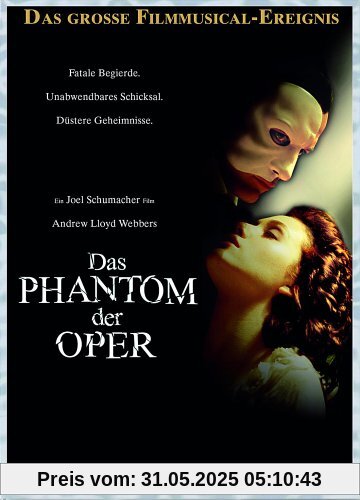 Das Phantom der Oper (Limited Edition inkl. Swarowsky Crystal Tattoo) von Joel Schumacher
