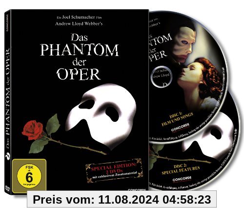 Das Phantom der Oper [Special Edition] [2 DVDs] von Joel Schumacher