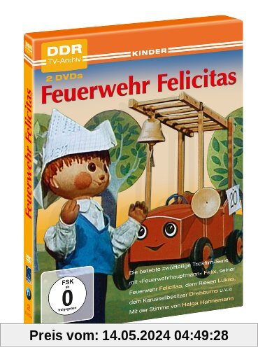 Feuerwehr Felicitas - DDR TV-Archiv (2 DVDs) von Jörg D'Bomba