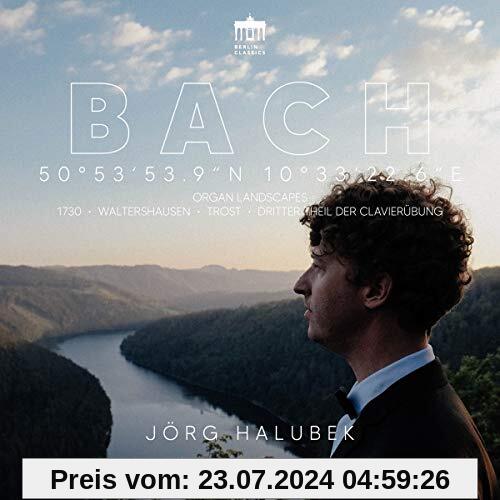 Bach: 50°53'53.9N 10°33'22.6E (Organ Landscapes: Waltershausen) von Jörg Halubek