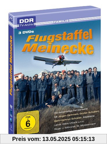 Flugstaffel Meinecke - DDR TV-Archiv (3 DVDs ) von Jörg Wilbrandt