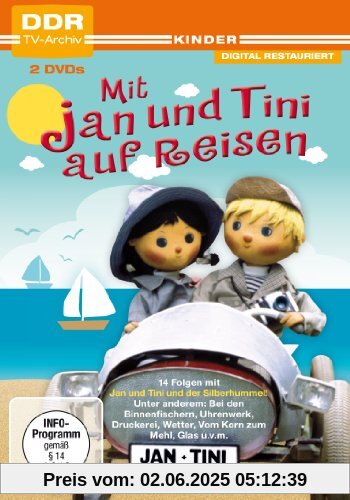 Mit Jan und Tini auf Reisen - Box 3 (DDR TV-Archiv) [2 DVDs] von Jörg de Bomba