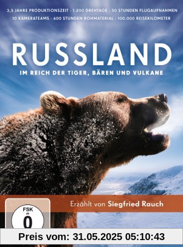 Russland - Im Reich der Tiger, Bären und Vulkane von Jörn Röver