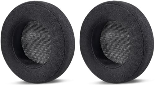 Joghaw Bequeme Ersatz-Ohrpolster für AKG K701, K702, Q701, Q702, K601, K612, K712 Kopfhörer, weiche Samt-Memory-Schaum-Pads, Snap-On-Passform, Schwarz Joghaw Bequeme Ersatz-Ohrpolster für AKG K701, K702, Q701, Q702, K601, K612, K712 Kopfhörer, weiche Samt-Memory-Schaum-Pads, Snap-On-Passform, Schwarz von Joghaw