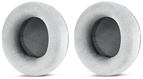 Joghaw Ersatz-Ohrpolster für AKG K701/K702/Q701/Q702/K601/K612/K712 Kopfhörer, Premium-Flanell-Kissenbezüge mit Memory-Schaum, einfaches Aufstecken, Grau Joghaw Ersatz-Ohrpolster für AKG K701/K702/Q701/Q702/K601/K612/K712 Kopfhörer, Premium-Flanell-Kissenbezüge mit Memory-Schaum, einfaches Aufstecken, Grau von Joghaw