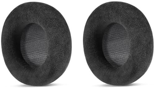 Joghaw Ersatz-Ohrpolster für AKG K701/K702/Q701/Q702/K601/K612/K712 Kopfhörer, Premium-Flanell-Kissenbezüge mit Memory-Schaum, einfaches Aufstecken, Schwarz Joghaw Ersatz-Ohrpolster für AKG K701/K702/Q701/Q702/K601/K612/K712 Kopfhörer, Premium-Flanell-Kissenbezüge mit Memory-Schaum, einfaches Aufstecken, Schwarz von Joghaw