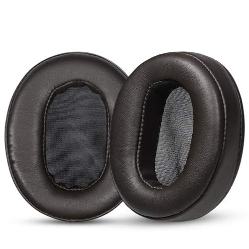 Joghaw Ersatz-Ohrpolster für Kopfhörer, kompatibel mit Sony MDR-1A/MDR-1ADAC, Premium-Proteinleder-Kissen mit weichem Memory-Schaum für Komfort, Braun Joghaw Ersatz-Ohrpolster für Kopfhörer, kompatibel mit Sony MDR-1A/MDR-1ADAC, Premium-Proteinleder-Kissen mit weichem Memory-Schaum für Komfort, Braun von Joghaw